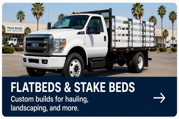 flat bed truck body