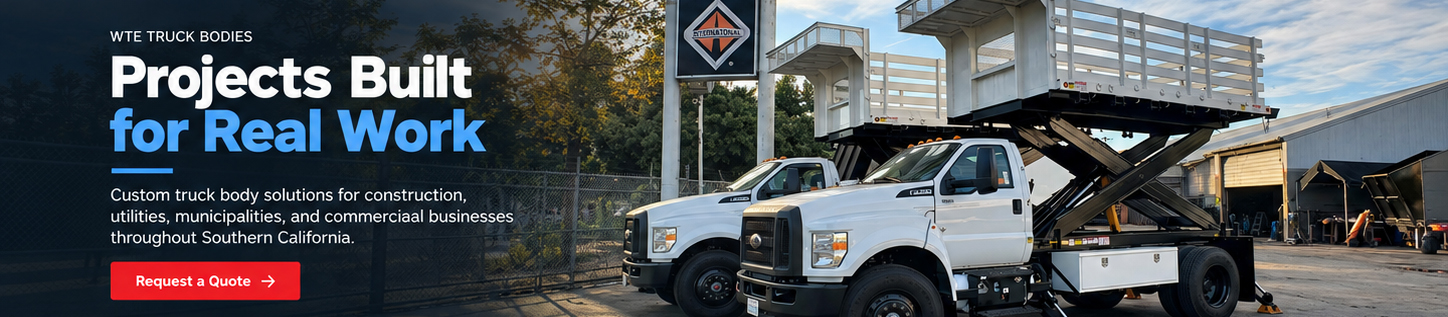 recent truck body projects