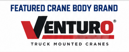 Venturo truck mounted cranes