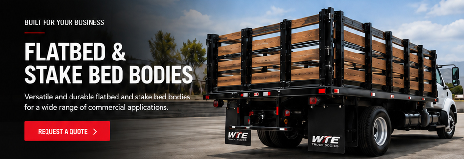 flatbed bodies stake bed bodies
